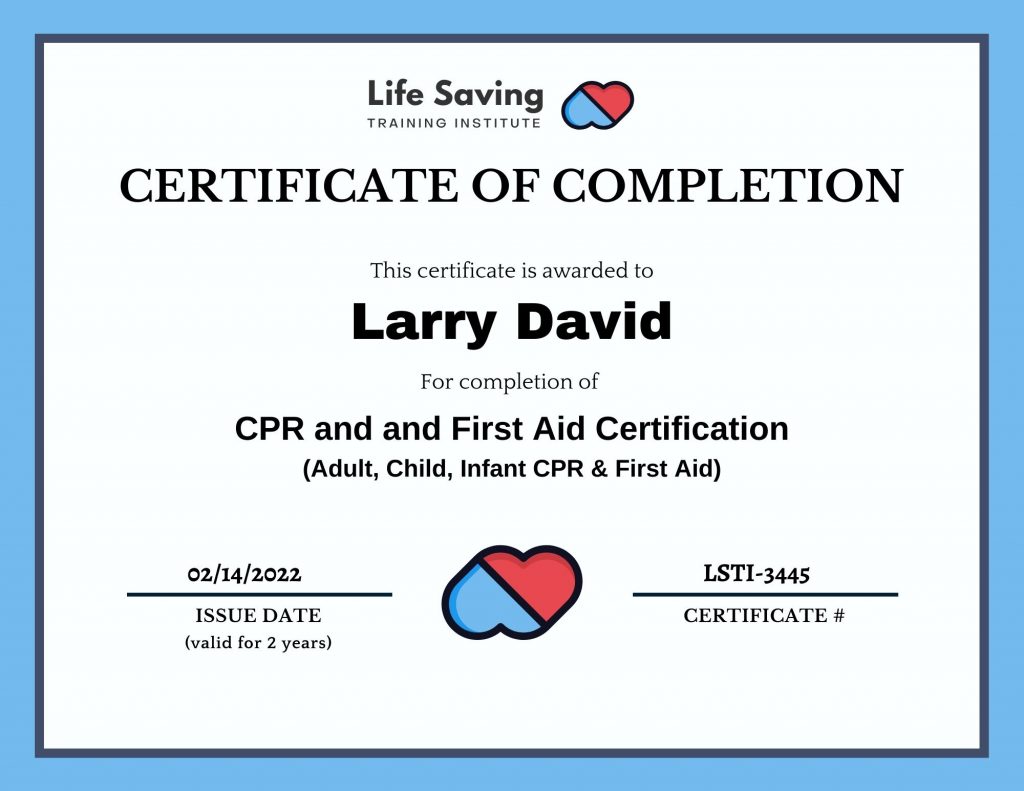 free cpr certification